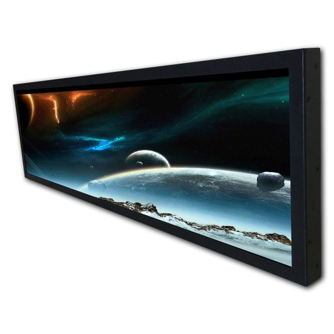 1920x540 Ratio LCD Screen Display Stretched for Advertising